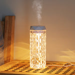 Crystal Diamond Table Small Night Lamp Humidifier