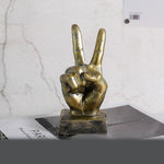 Hand sign ornament