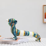 Resin Craft Animal Dachshund Dog