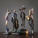 Musical Instruments Resin Statuette