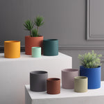 Nordic Style Colorful Ceramic Flowerpot