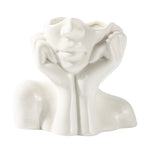 Woman Body Shape Ceramic Vase