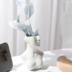 Woman Body Shape Ceramic Vase