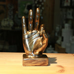 Hand sign ornament