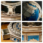 Robotime Globe Earth 567pcs 3D Wooden Puzzle