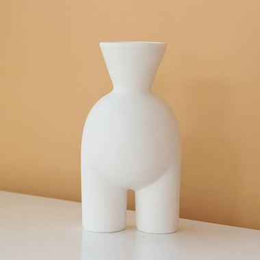 Human Body Ceramic Vase