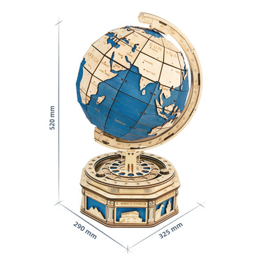 Robotime Globe Earth 567pcs 3D Wooden Puzzle