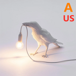 Creative Auspicious Bird Resin Wall Lamp Decoration