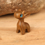 Argentine Green Sandalwood Deer Handle Ornaments