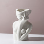 Woman Body Shape Ceramic Vase