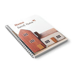 Home sweet home wire-bound notebook