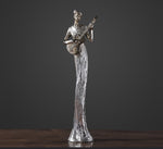 Guitar singer Statuette Decoration